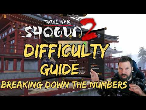 Total War: Shogun 2 Difficulty Guide (spreadsheet! "hidden" numbers! ai "cheats"?)