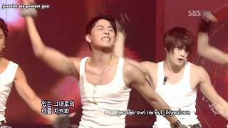 DBSK 동방신기 - Hey! Don't Bring Me Down (live) [eng + rom + hangul + karaoke sub]