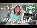 How To Make A Starbucks Pink Drink At Home By A Barista