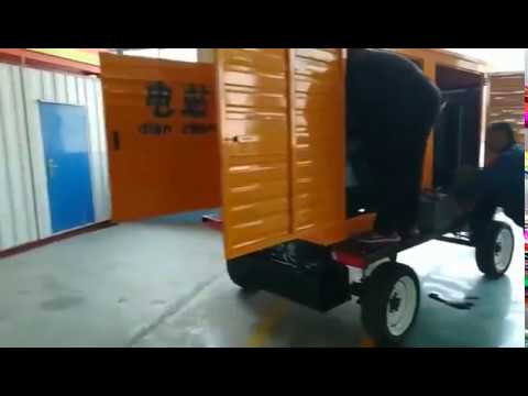 mobile diesel generator with trailer