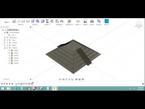 How To Make a Pyramid in Fusion 360 Part 7