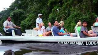 preview picture of video 'Mawamba Lodge official video Tortuguero Canals Costa Rica'