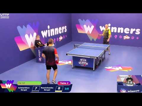 WINners CUP table 2  24.09 Aristarkhov Sergei - Reznichenko Sergei  21:00