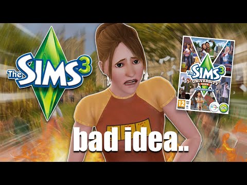 The Sims 3 University Life Is Unhinged