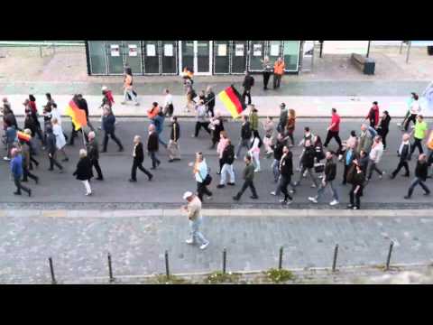 Pegida Demonstration am 25.05.2015 in Dresden
