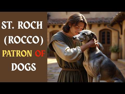 SAINT  ROCH, Patron of DOGS, PROTECTOR Against EPIDEMICS
