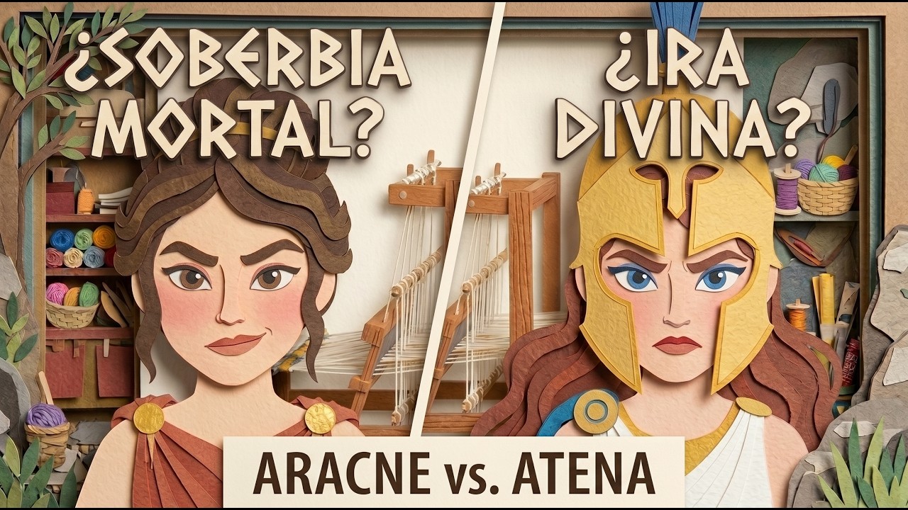 El Mito de Aracne: La Mujer que Desafió a Atenea