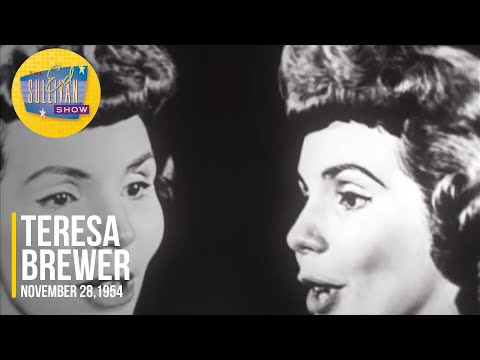 Teresa Brewer "Let Me Go Lover" on The Ed Sullivan Show