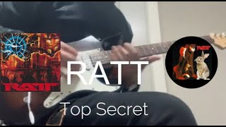 Top Secret - RATT / Guitar Cover with Lyrics