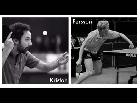 Zsolt Kriston / Jörgen Persson 1988  European Championship Semifinal Paris - RARE VIDEO!