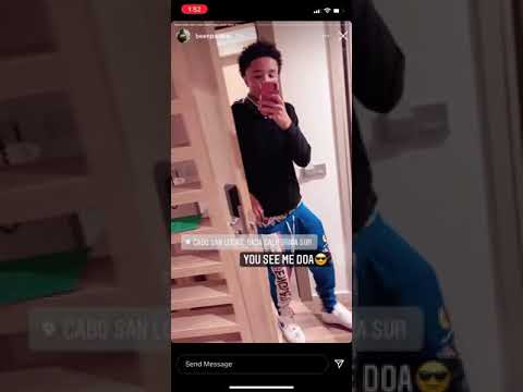 BeenpaidKai x Kai Bandz Instagram story February 26, 2021