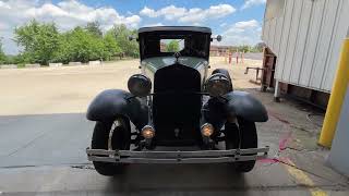 1929 Ford Model A Pickup Headlight Operation
