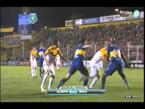 Olimpo 3 Boca 0  Los Goles Resumen del Partido Fecha 6