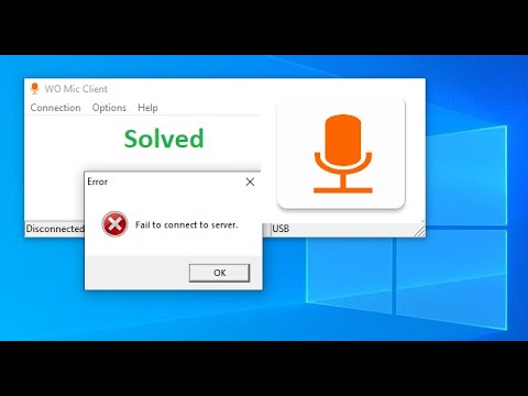 How to fix WO Mic Client fail to connect server using USB on Windows 10, 8 (All possible way to fix)