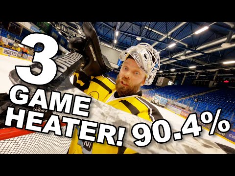 3 GAME HEATER! Beerleague goalie gopro highlights from a tournament
