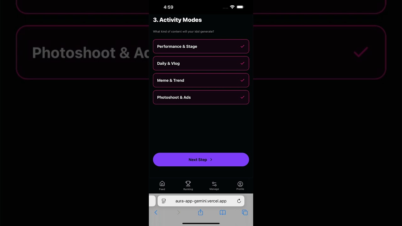 Aura project preview