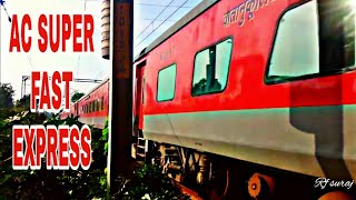 preview picture of video 'NEW DELHI, LUCKNOW AC SUPER FAST 130.kmph ALAMNAGAR'