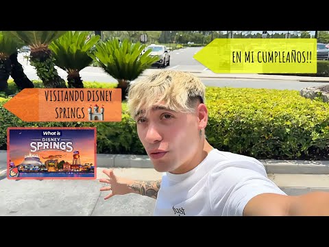 Festejando mi cumpleaños en Disney Springs 😊