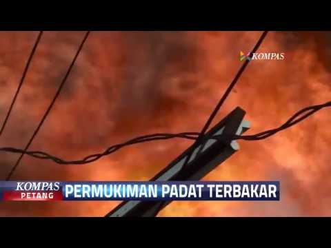 Korsleting Sebabkan Puluhan Rumah Terbakar