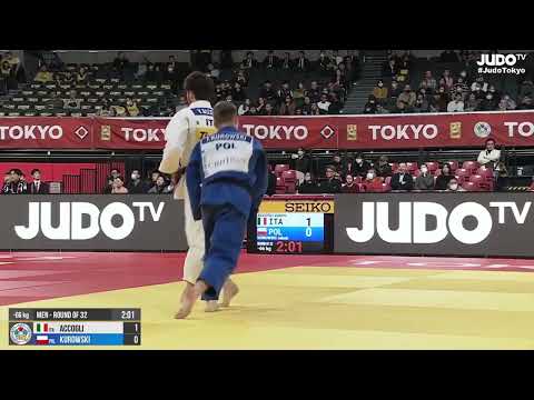 Valerio Accogli (ITA) VS Jakub Kurowski (POL) | Round of 32 -66kg | Tokyo Grand Slam 2025