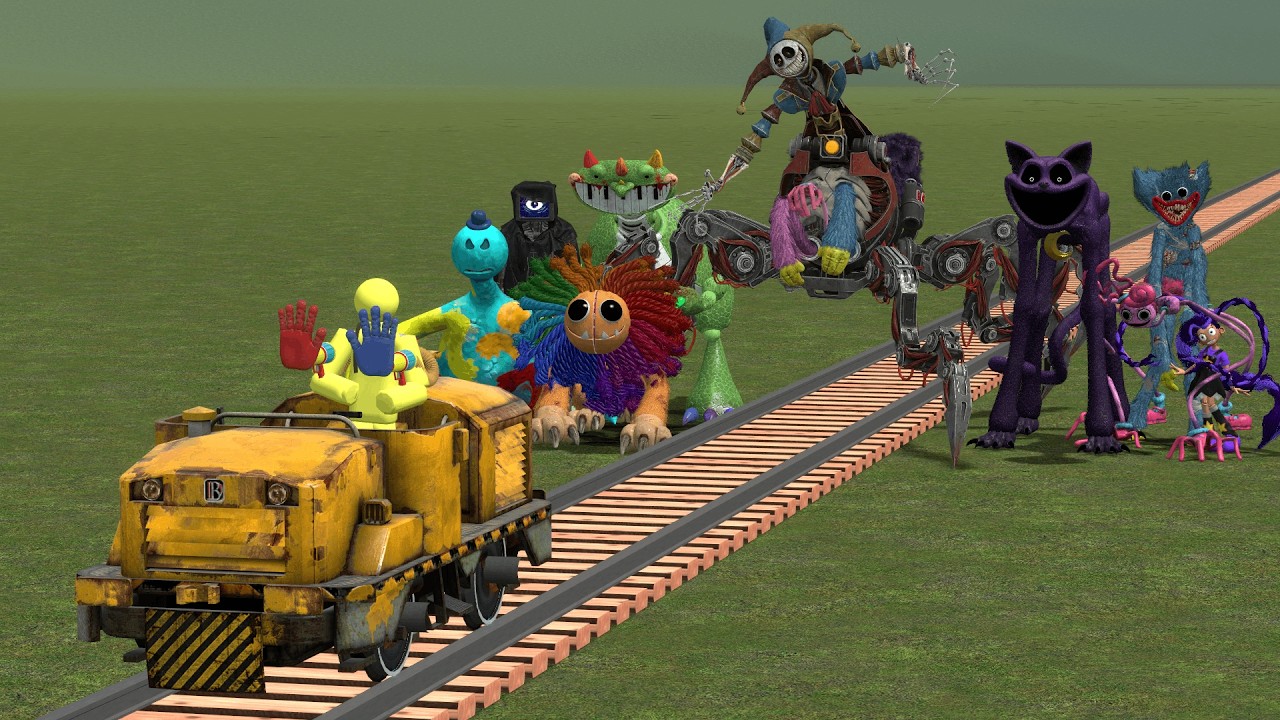 Hunted by the Strongest Poppy Playtime Monsters | Garry's Mod