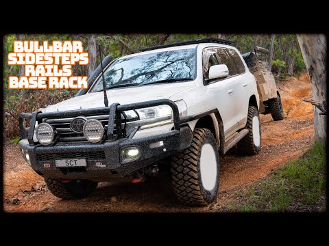 200 Series BARWORK Install - ARB Summit Bar, UVP, Scrub Rails, NEW BASE RACK