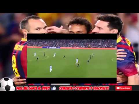 Golazo Joaquin Larrivey Barcelona vs celta de vigo 2014 0 1 la liga 01 11 2014