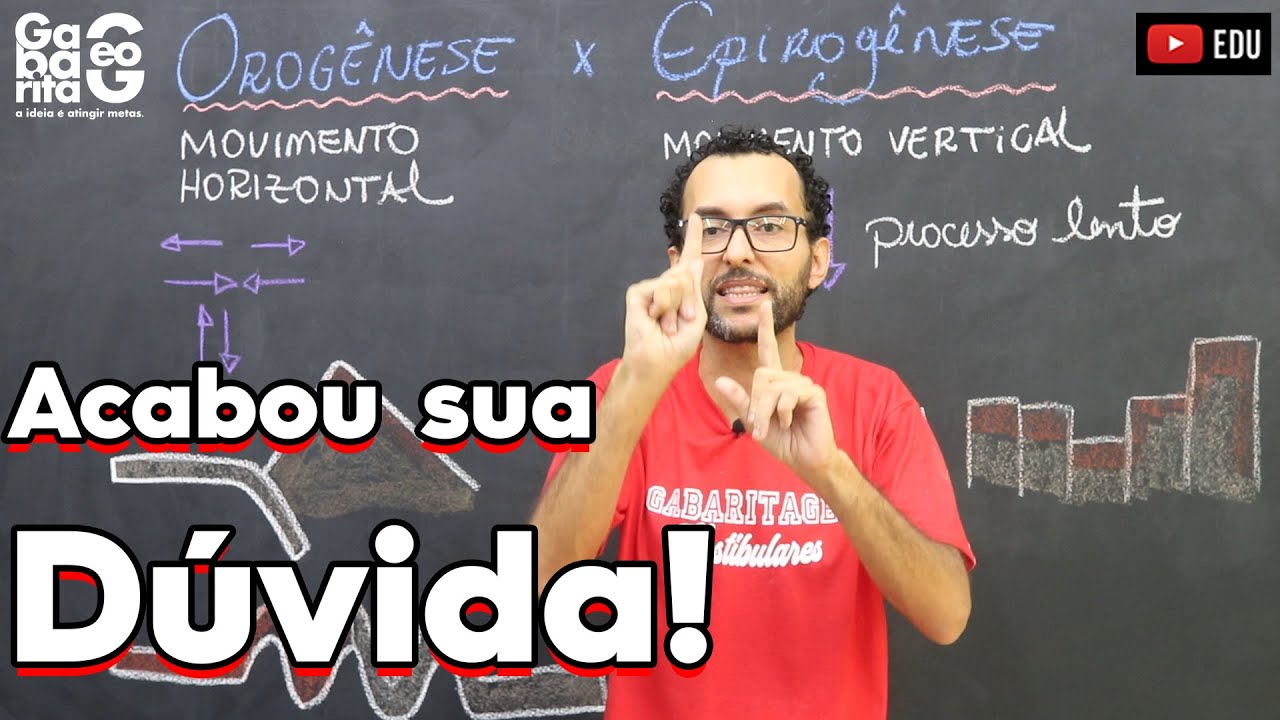 OROGÊNESE x EPIROGÊNESE | Agentes endógenos do Relevo| Geografia |