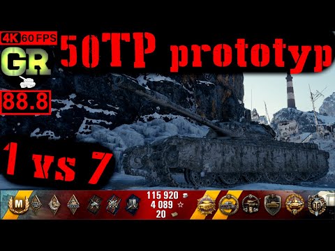 89_World of Tanks 50TP prototyp WoT Replay - 12 Kills 6.7K DMG(Patch 1.5.0)