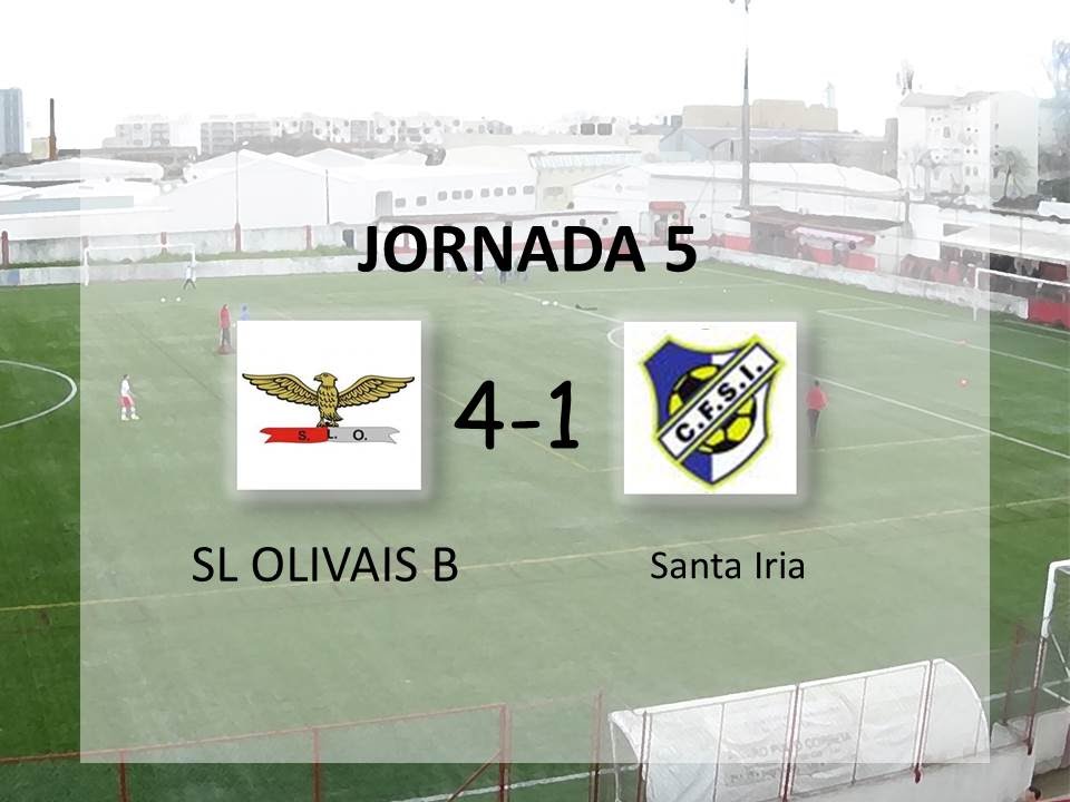2ªFase/Jornada 5: SL Olivais B - Santa Iria