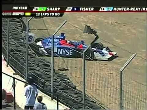 2007 Indy Car Sonoma Andretti Crash
