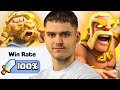 This BEST Hero Barbarian Barrel Deck Has A 100 WIN Rate