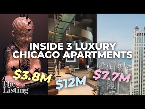 Inside 3 LUXURY Chicago apartments (with SKYLINE views!) | The Listing