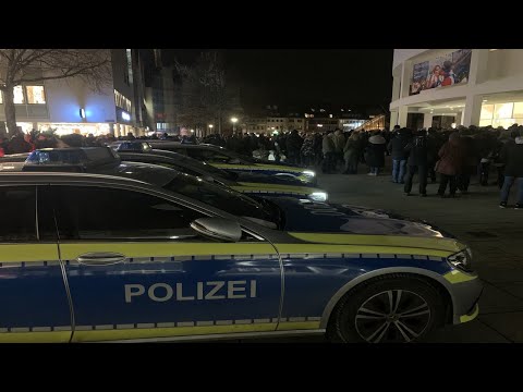 Spaziergang/Demonstration Ulm, Germany. 21.1.22 - Kein Kommentar/No Comment