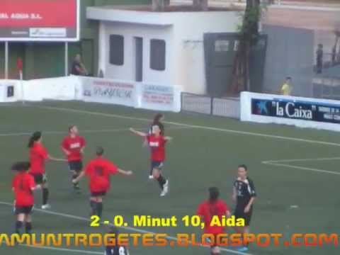 U D Tavernes Femeni 4 - At. Carcaixent 1. Resum del partit 1-10-2011wmv