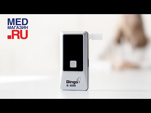 Алкотестер Динго Е-030 (B). Работа с приложением