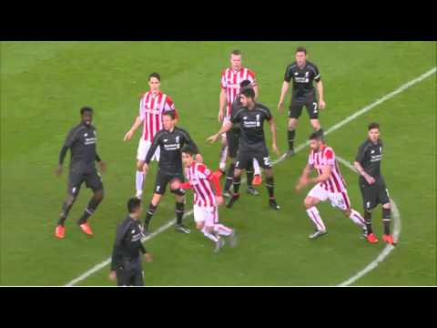 Stoke 0-1 Liverpool - Capital One Cup First Leg Semi-Final Highlights [HD] [English Commentary]