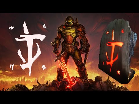 DOOM: Making the Mark of the Slayer (Woodworking)