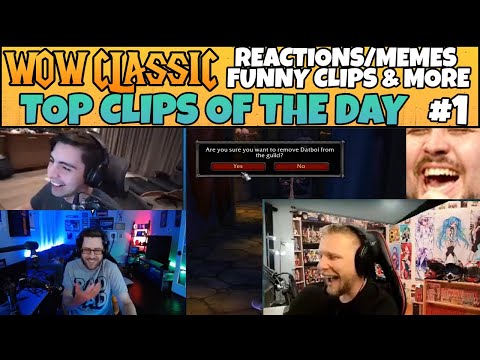 WOW Classic - Top Clips of The Day #1 - Featuring Ziqo, Sodapoppin, Asmongold, Quin69 And MORE!