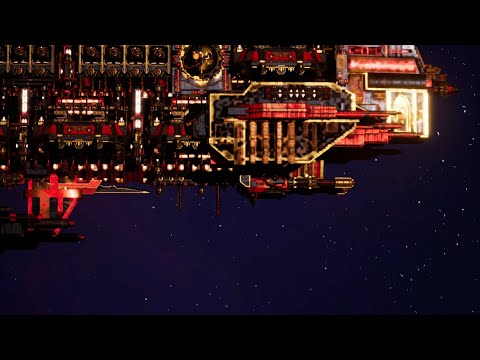 Skalgrim Mod 2021: Fabricator Ark Dominus - AdMech vs Chaos - Battlefleet Gothic Armada 2