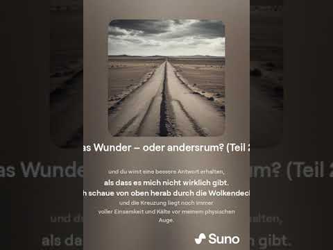 Video Thumbnail: Das Zeichen verlässt das Wunder – oder andersrum  Teil 2 Zeichen und Wunder