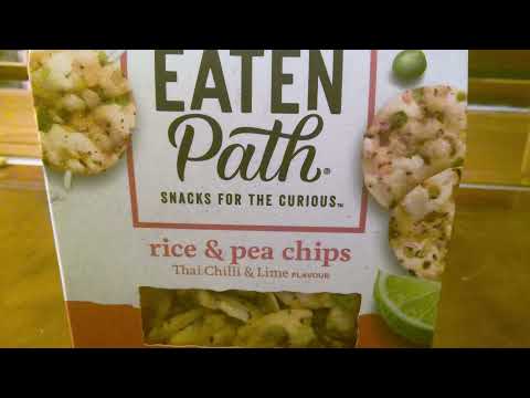 Crisplife - Off the Eaten Path Rice & Pea Chips crisp review