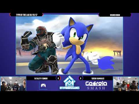 Typo @ The Lab 10/19/17 - Fatality/Sonido vs Seren/Kamikaze - Smash 4 Doubles Round Robin