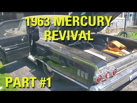 '63 Mercury Monterey PART 1! Grandma's car sees daylight for the first time since the 90's !