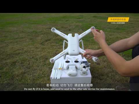 Mi drone 4k tutorial ------ Pre-flight Check