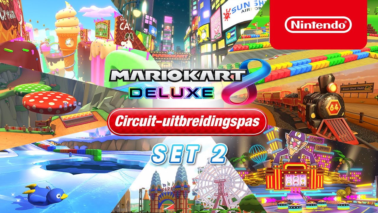 Mario Kart 8 Deluxe – Circuit-uitbreidingspas – Set 2 verschijnt op 4 augustus! (Nintendo Switch)