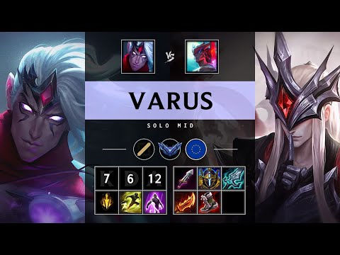 Varus Mid vs Yone - EUW Diamond Patch 25.21