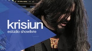 &quot;Kings of killing&quot; - Krisiun no Estúdio Showlivre 2013