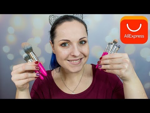 Test zestawu 7 pędzli Ucanbe z krótkimi trzonkami za 13 zł + Mój szybki wyjazdowy makijaż