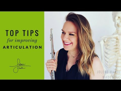 Top Tips for Improving Articulation | JoleneFlute